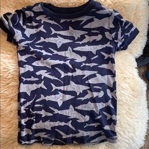 GapKids Sleep Shark PJ set shorts.
